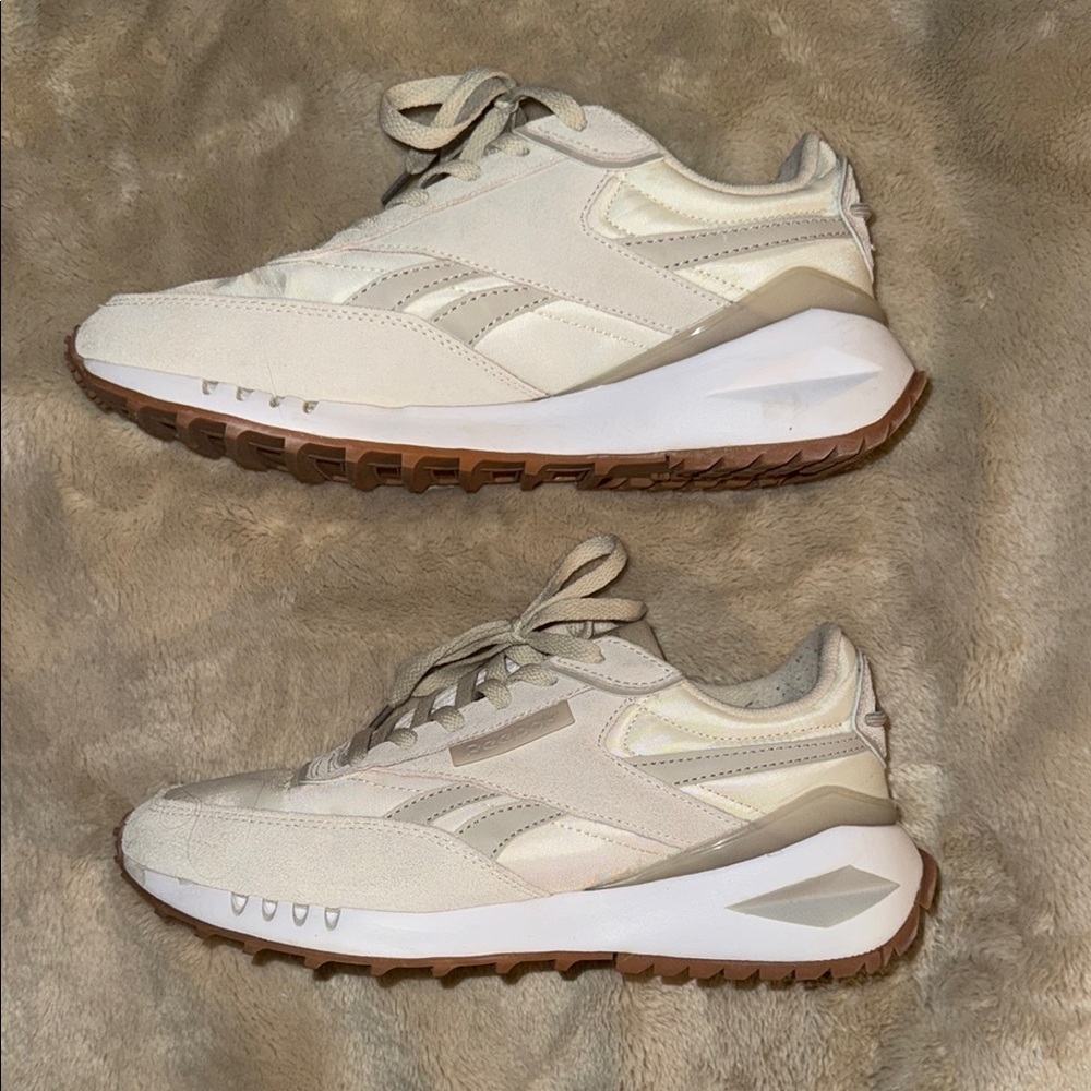 Beige Reebok Sneakers